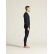 ENSEMBLE TEE-SHIRT/CALECON  NOIR CORE WARM/CORE DRY - NEW WAVE
