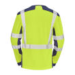 TEE-SHIRT HAUTE VISIBILITE MANCHES LONGUES CHERGUI 9T85 - CEPOVETT