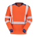 T-SHIRT JAUNE HAUTE VISIBILITE MANCHES LONGUES CHERGUI 9T85 - CEPOVETT + LOGO NICOLLIN