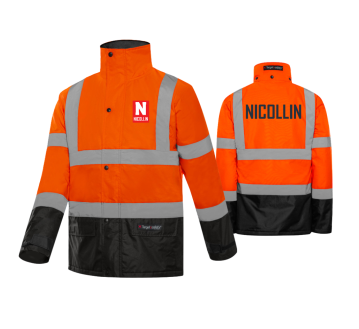 VESTE DE PLUIE SKY T2S + LOGOS CŒUR + LOGO DOS