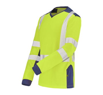 TEE-SHIRT HV JAUNE CHERGUI MANCHES LONGUES...