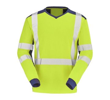 TEE-SHIRT HV JAUNE CHERGUI MANCHES LONGUES...