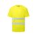 TEE-SHIRT HV JAUNE ES478 M.COURTES COEUR + DOS "NICOLLIN"