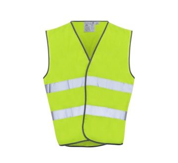 GILET SIGNALISATION CLASSE 2 JAUNE FLUO P101...