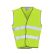 GILET SIGNALISATION CLASSE 2 JAUNE FLUO P101 COEUR + DOS "NICOLLIN"