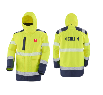 PARKA HV JAUNE MATRA XP 9P05 COEUR + DOS...