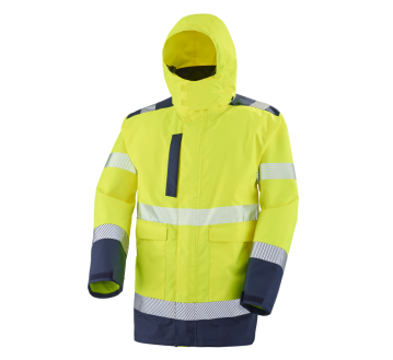PARKA HV JAUNE MATRA XP 9P05 COEUR + DOS...