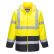 VESTE PLUIE HV PU JAUNE/MARINE H443 COEUR + DOS "NICOLLIN"