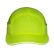 CASQUETTE SURFLEX JAUNE FLUO VISIERE 5CM + BANDE RETRO "NICOLLIN"