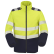 SOFTSHELL HV JAUNE OURAL 9S05 MANCHES AMOVIBLES COEUR + DOS "NICOLLIN