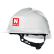 Casque de chantier QUARTZ UP III - DELTAPLUS + ETIQUETTE "NICOLLIN" POUR CASQUE